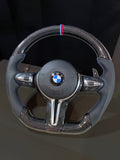 BMW F SERIES CARBON FIBER / CUSTOM STEERING WHEEL