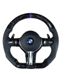 BMW F SERIES FORGED CARBON FIBER / CUSTOM STEERING WHEEL