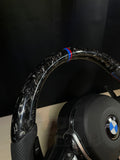 BMW F SERIES FORGED CARBON FIBER / CUSTOM STEERING WHEEL