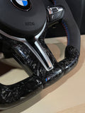 BMW F SERIES FORGED CARBON FIBER / CUSTOM STEERING WHEEL