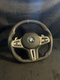 BMW G SERIES CARBON FIBER / CUSTOM STEERING WHEEL