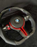 BMW F SERIES CARBON FIBER / LED&DISPLAY / CUSTOM STEERING WHEEL