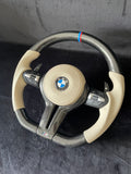 BMW F SERIES CARBON FIBER / CUSTOM STEERING WHEEL