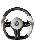 BMW F SERIES CARBON FIBER / CUSTOM STEERING WHEEL