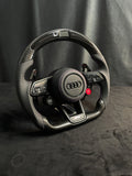 AUDI CARBON FIBER / CUSTOM STEERING WHEEL