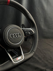 AUDI LEATHER R8 CUSTOM STEERING WHEEL
