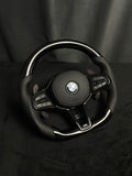 BMW G FACELIFT PIANO BLACK / CUSTOM STEERING WHEEL