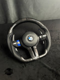 BMW F SERIES CARBON FIBRE / CUSTOM STEERING WHEEL