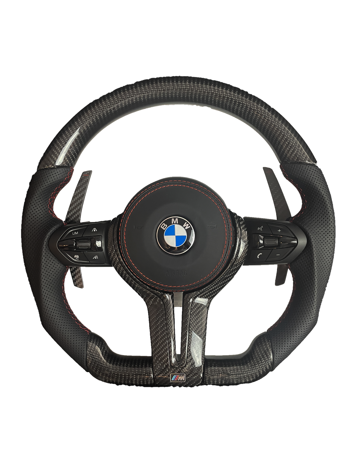 BMW F SERIES CARBON FIBER / CUSTOM STEERING WHEEL
