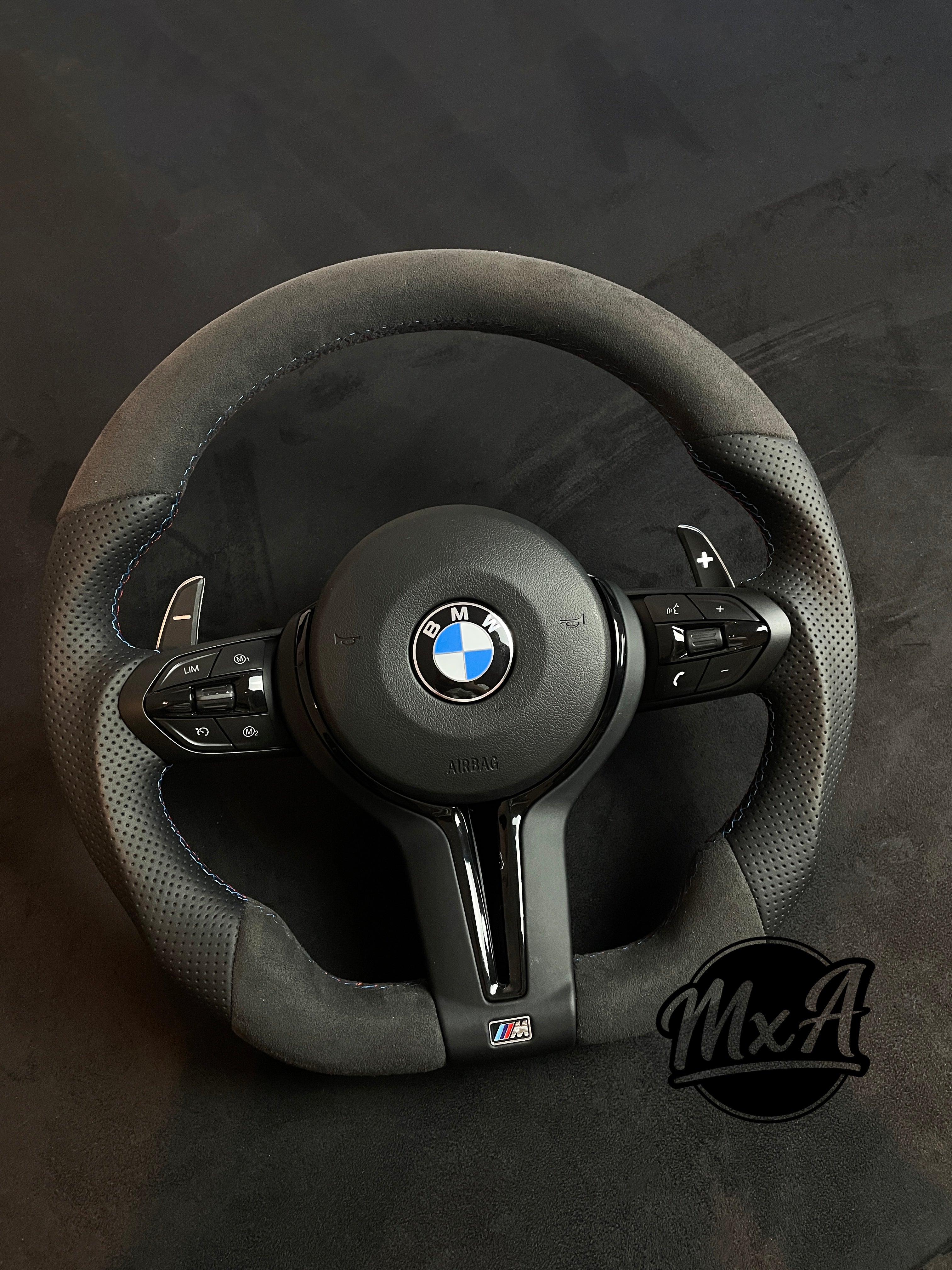 BMW F SERIES M / ALCANTARA CUSTOM STEERING WHEEL